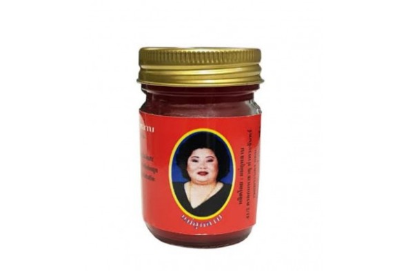 Тайский бальзам с перцем чили от Mae Kularb Chili balm 50 гр