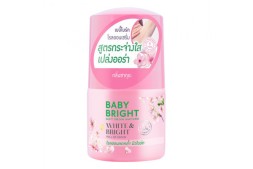 Натуральный дезодорант-сыворотка Baby Bright White and Bright Сакура без спирта для кожи подмышек 50 мл