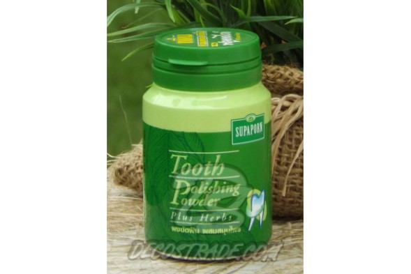 Натуральный зубной порошок от Supaporn, Tooth Polishing Powder, 90 гр