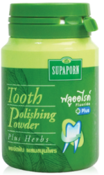 Натуральный зубной порошок от Supaporn, Tooth Polishing Powder, 90 гр