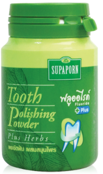 Натуральный зубной порошок от Supaporn, Tooth Polishing Powder, 90 гр