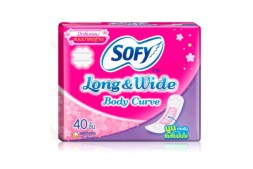 Ежедневные прокладки Sofy Long and Wide Длинные и Широкие для активного дня 40 шт