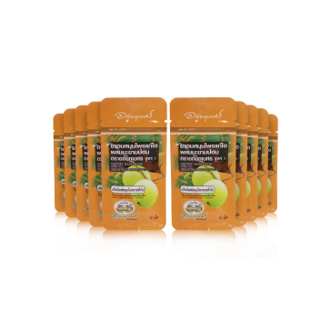 Растительные шарики от кашля и боли в горле от Abhaibhubejhr Compound Makhampom Cough Pill Formula 1 x 10pcs (Pack)