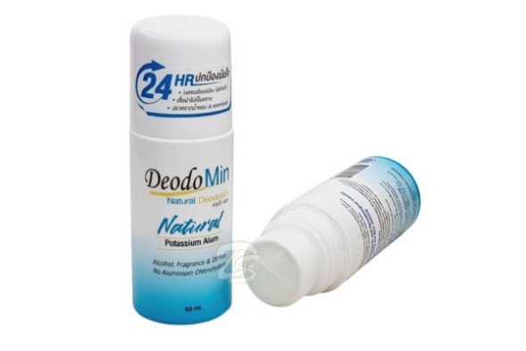 Роликовый натуральный дезодорант от DeodoMin Deodorant Roll-On Natural (Blue) 60 мл