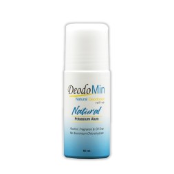 Роликовый натуральный дезодорант от DeodoMin Deodorant Roll-On Natural (Blue) 60 мл