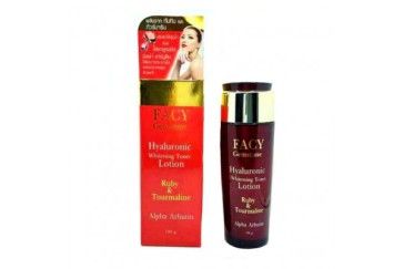 Лосьон Тоник для лица &amp;quot;Рубины и Турмалины&amp;quot; Facy Hyaluronic Whitening Toner Lotion Ruby &amp;amp; Tourmaline 100 гр