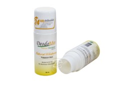 Роликовый дезодорант для защиты и осветления от DeodoMin Deodorant Roll-On Natural Whitening (Yellow) 60 мл