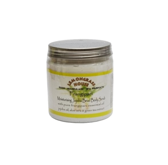 Скраб для тела с гранулами жожоба &amp;quot;Франжипани&amp;quot; Lemongrass House Frangipani Moisturizing Jojoba Bean Body Scrub 300 гр