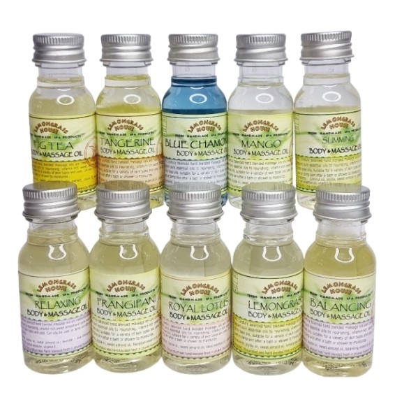 Набор массажных масел Lemongrass House 30 мл x 10 шт