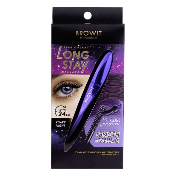 Тушь для удлинения и объема ресниц Browit Star Galaxy Long Stay Mascara 8 гр