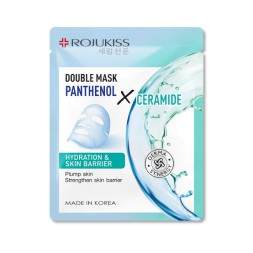 Двойная тканевая маска для лица Rojukiss с Пантенолом и Церамидами 25 мл