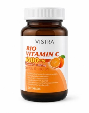 Vistra Bio Vitamin C 1000 мг — витамин C с биофлавоноидами, 30 таблеток